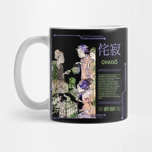 Zen Japanese Tea Ceremony Chado Meaning Kanji Characters 648 by dvongart